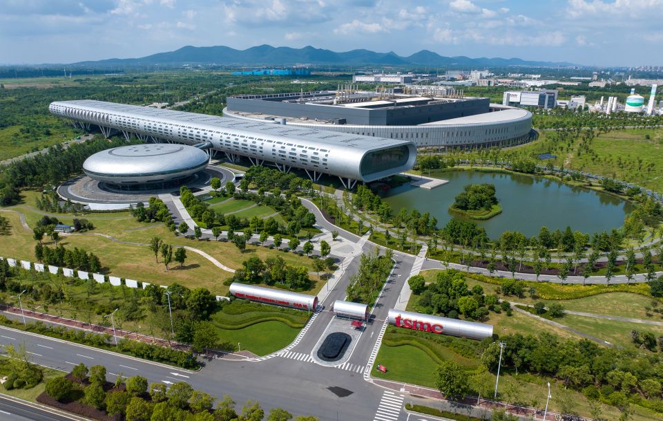 Hauptsitz von TSMC in Nanjing, Taiwan