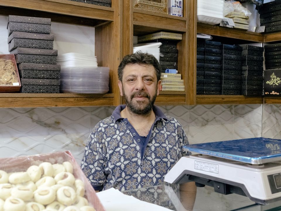 Emad Mahroseh in seiner Konditorei