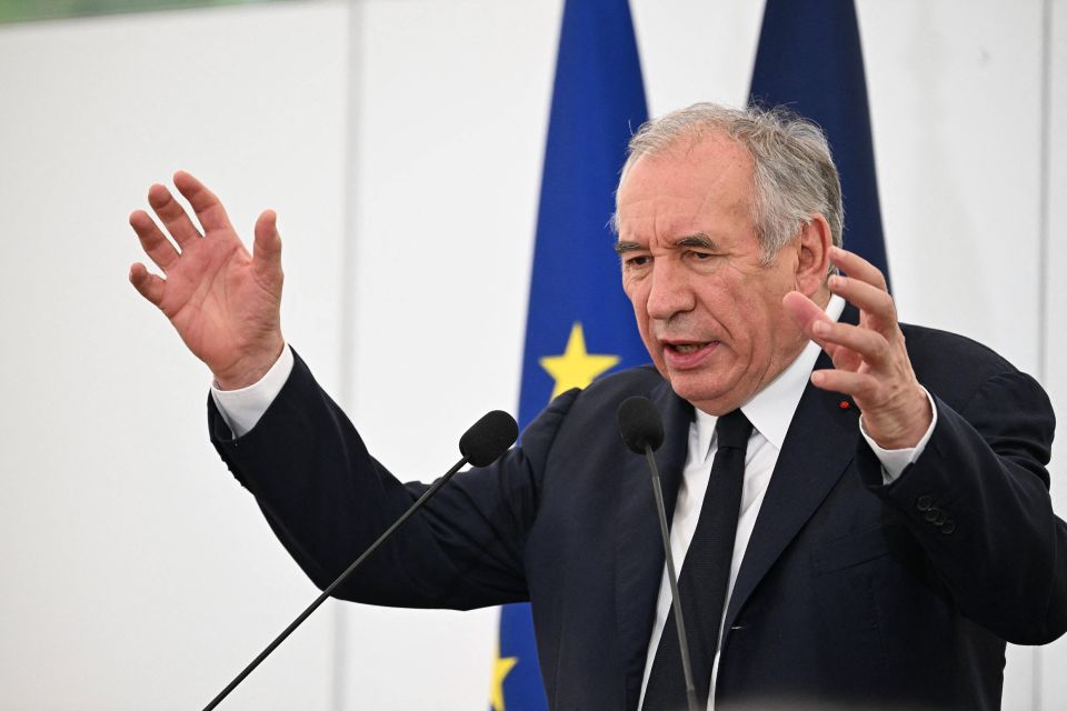 Premierminister François Bayrou am 26. August bei einer Rede vor der Gewerkschaft CFDT