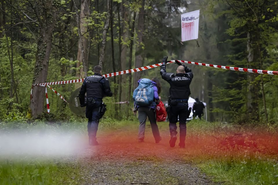 Räumung der «Rümi» im April 2023 durch die Polizei