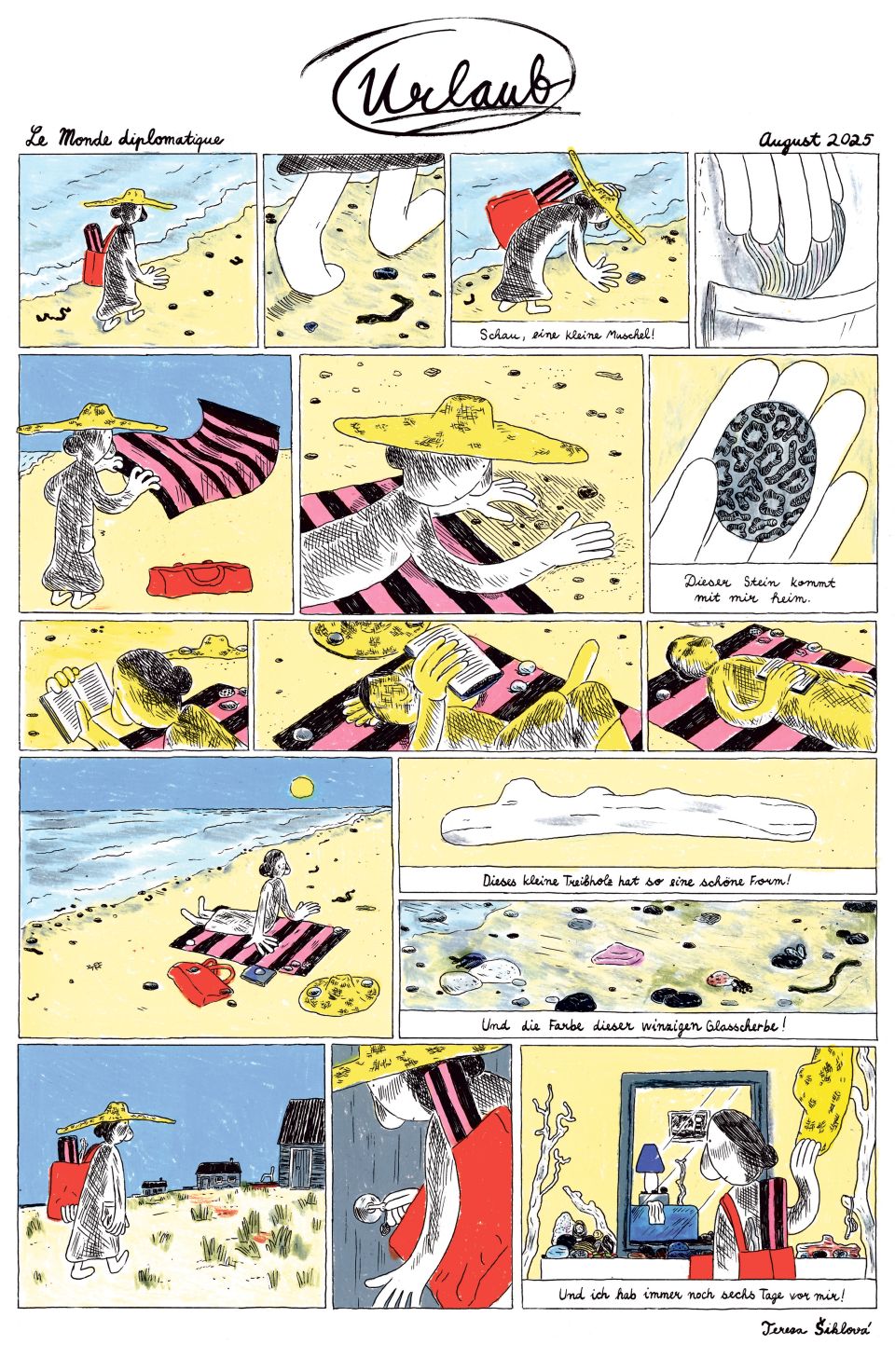  Comic von Tereza Šiklová