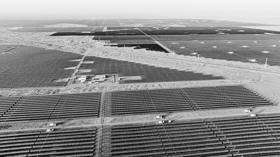 Solarfelder in Xinjiang