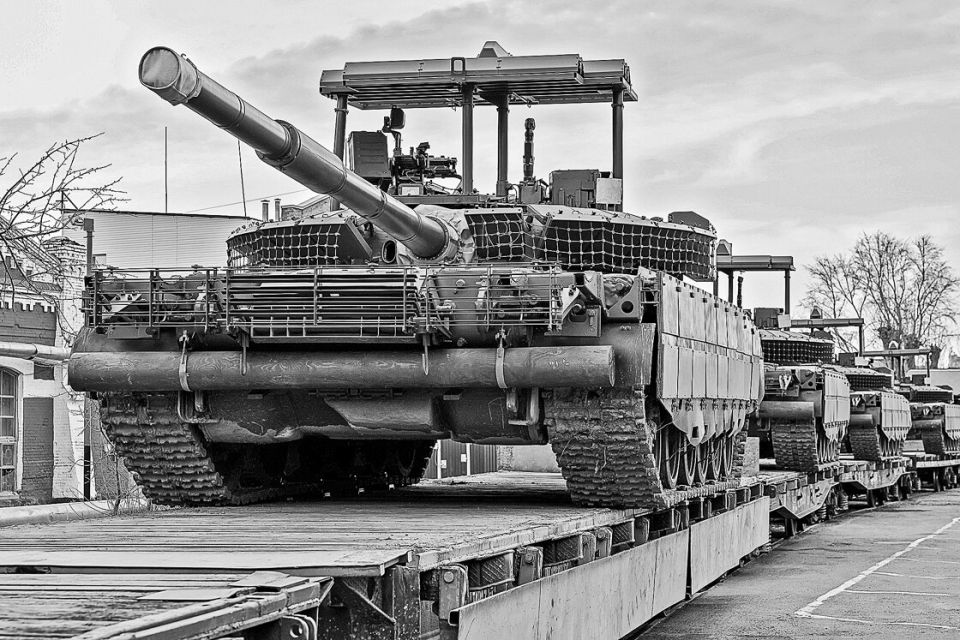 Panzerproduktion in der Region Omsk, April 2024