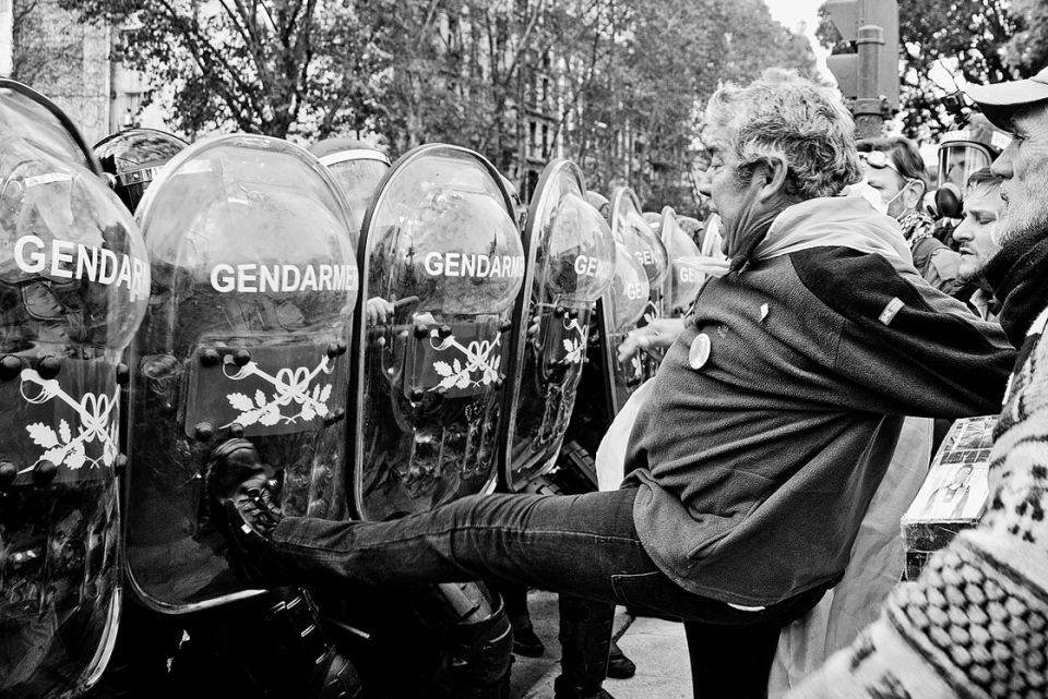 Mittwochs protestieren die Rentner, Buenos Aires im Mai 2025