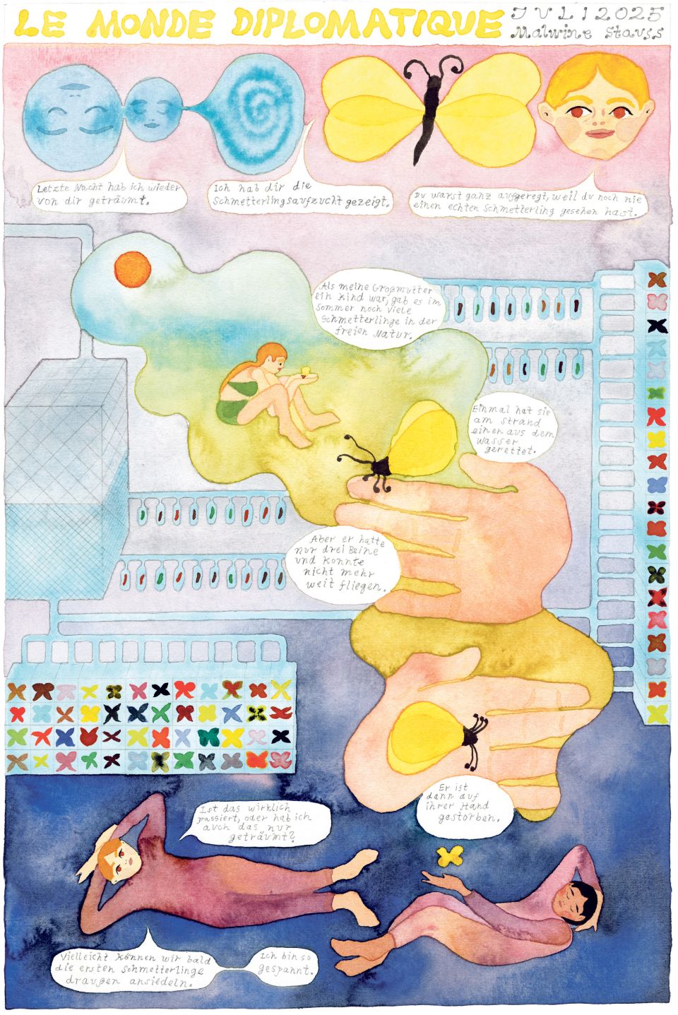 Comic von Malwine Stauss