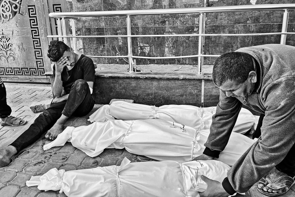 Trauer in Dschabaliya, Gazastreifen, 29. Mai 2025