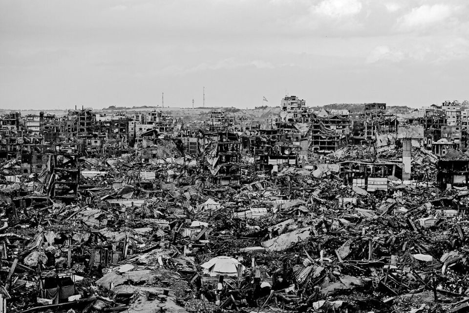 Ruinen in Dschabalija, Gazastreifen, Februar 2025