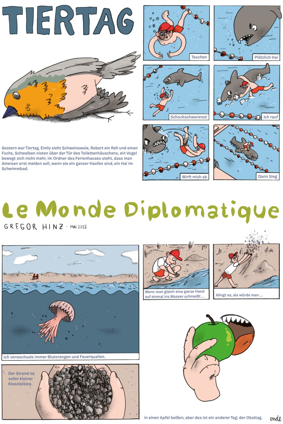 Comic von Gregor Hinz