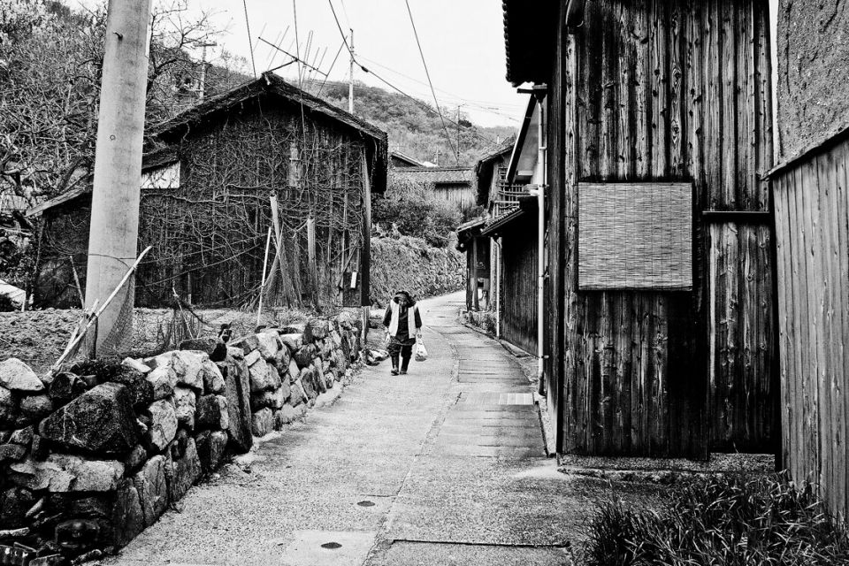 Fischerdorf auf der Insel Shodoshima, April 2012