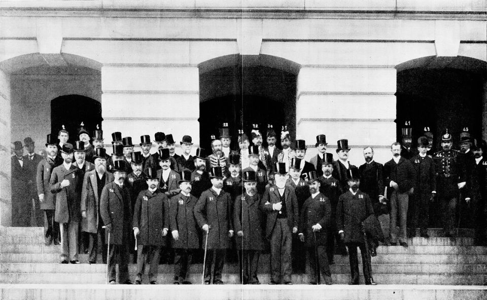 Teilnehmer des ersten Panamerikanischen Kongresses 1889–1890