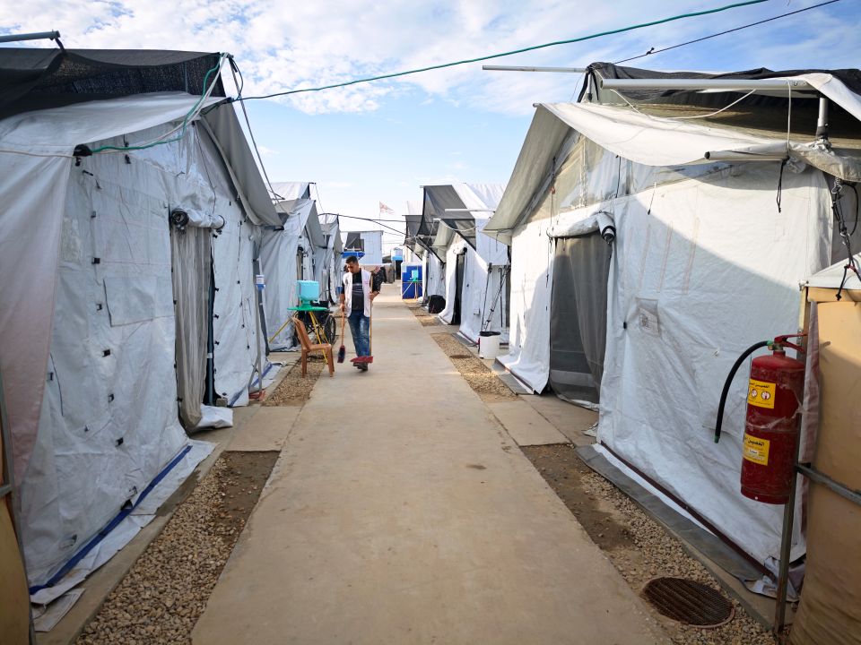 Feldlazarett der Ärzte ohne Grenzen in Zentralgaza