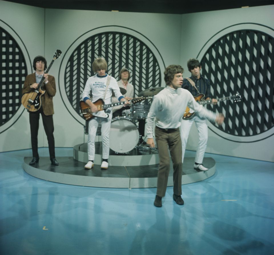 die Rolling Stones in der TV-Musik-Show «Thank Your Lucky Stars» am 30. Januar 1965