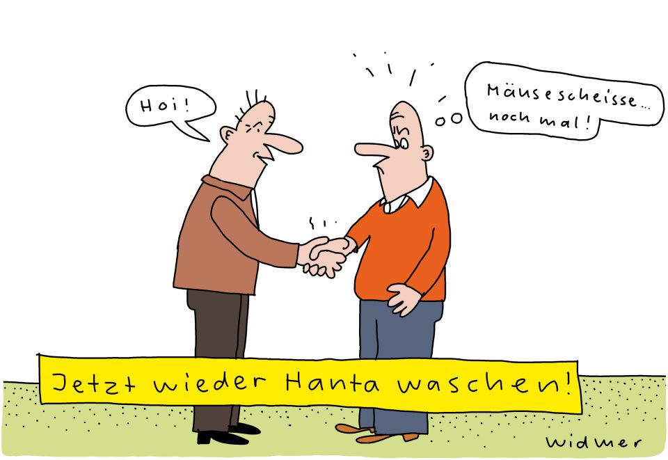 Cartoon von Ruedi Widmer