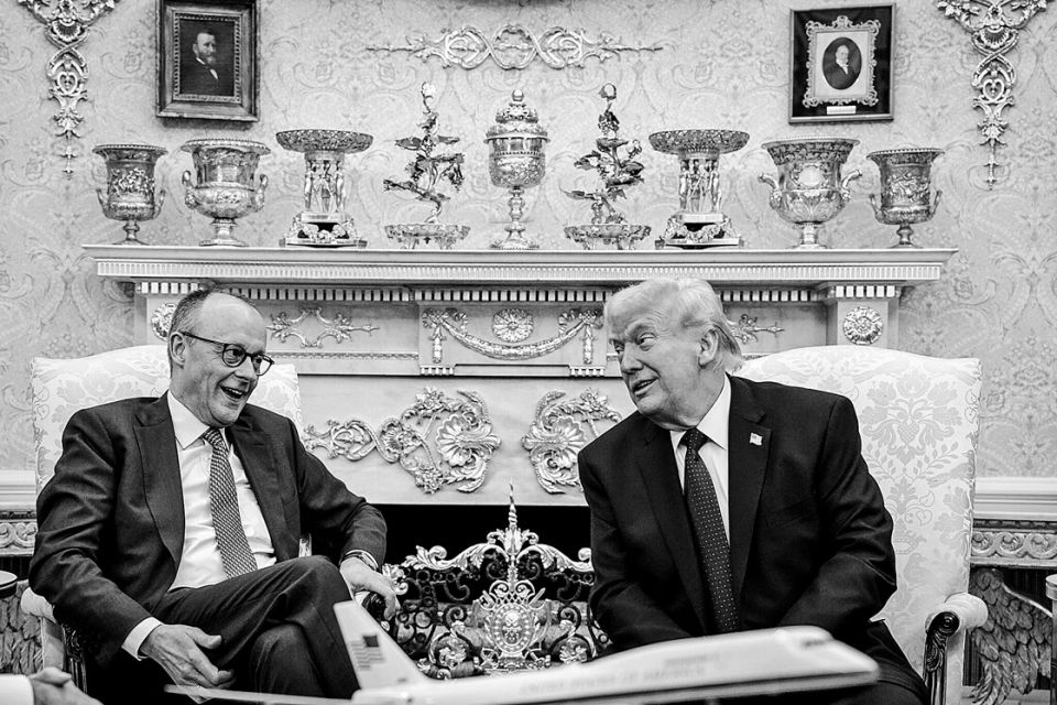 Bundeskanzler Merz mit Donald Trump im Weißen Haus