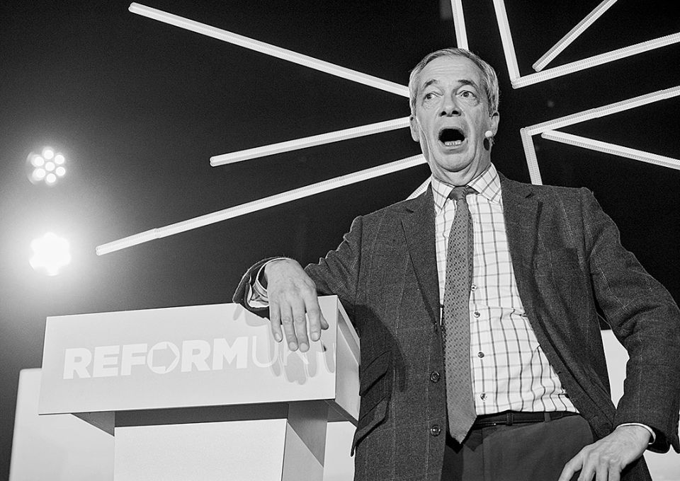 Nigel Farage bei einer Wahlkampfveranstaltung