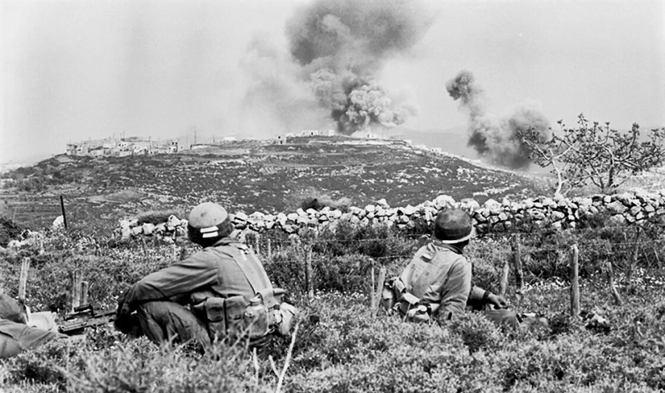 Israelische Soldaten im Südlibanon während der „Operation Litani“ 1978