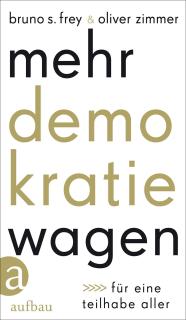 Buchcover von «Mehr Demokratie wagen. Für eine Teilhabe aller»