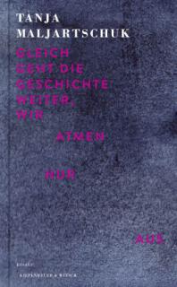 Cover des Buches «Gleich geht die Geschichte weiter, wir atmen nur aus». 