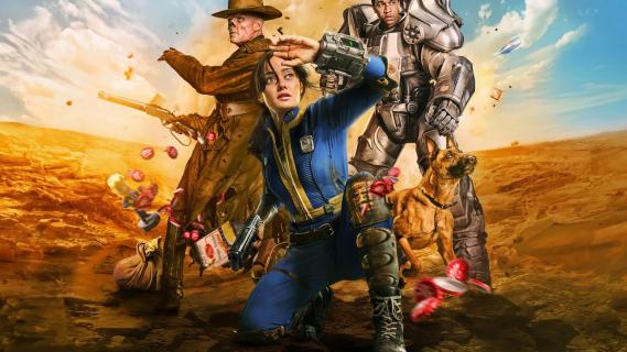 Ausschnitt aus einem Werbeposter für die Serie «Fallout»