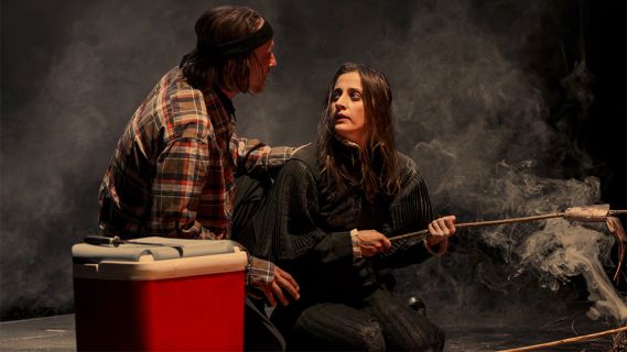 Bühnenfoto des Theaterstück «Hamlet»