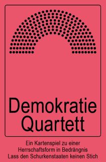 Verpackung des Demokratie-Quartett