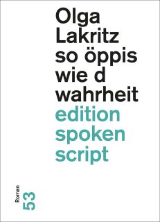 Buchcover von «so öppis wie d&nbsp;wahrheit»