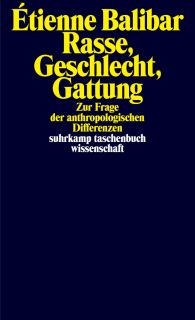 Buchcover von «Rasse, Geschlecht, Gattung. Zur Frage der anthropologischen Differenzen»