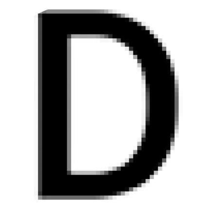 stilisiertes Bild des Buchstaben D