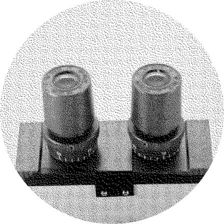 Symbolbild: stilisiertes Bild eines Mikroskop-Binokular