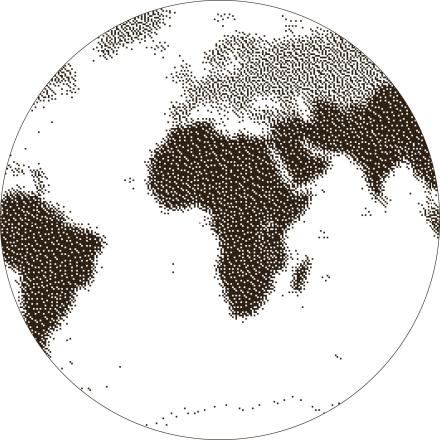 stilisierte Abbildung eines Globus