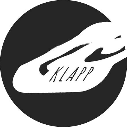stilisiertes Logo der Klapp-App
