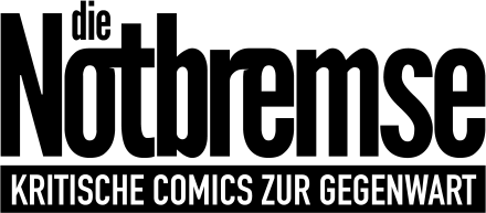 Logo des Comic-Magazin «Die Notbremse»