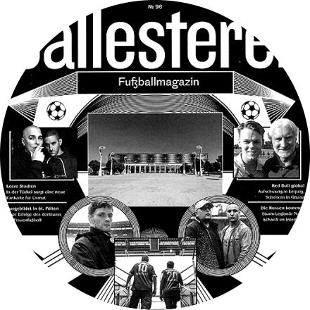 Ausschnitt aus dem Cover des Fussball-Magazins «ballesterer»