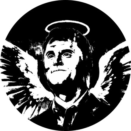 Charlie Kirk abgebildet auf einer Grafik