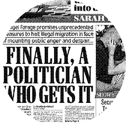 stilisierter Ausschnitt aus der Zeitung «Daily Mail»