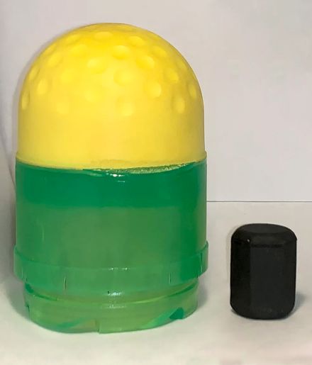 Wuchtgeschoss und Gummiprojektil der Berner Polizei