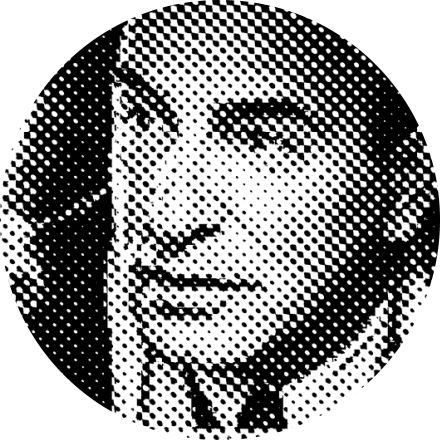 stilisiertes Foto von Jean Dujardin